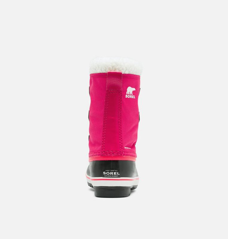 Sorel Çocuk Childrens Yoot Pac™ Nylon - Kar Botu Pembe/Siyah - 452-NMYGOX